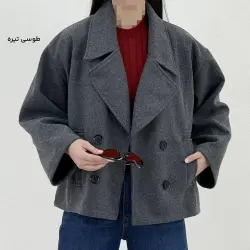 کت فوتر کژوال کوتاه زنانه سلین کد 1017067 تمام آستردار شیکدونیا