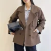 ترنچ کت زنانه کتان کجراه شیکدونیا رنگ‌بندی متنوع